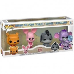 Funko Funko Pop Disney Winnie l'ourson / Porcinet / Bourriquet / Efélant Dimaond 4-Pack Edition Limitée