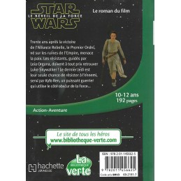 Bibliothèque Rose Star Wars Le Réveil de la Force Livre d'occasion Bibliothèque Verte