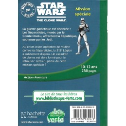 Bibliothèque Rose Star Wars LThe Clone Wars Mission Spéciale Used book Bibliothèque Verte