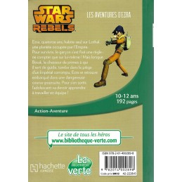 Bibliothèque Rose Star Wars Rebels Les Aventures d'Ezra Used book Bibliothèque Verte