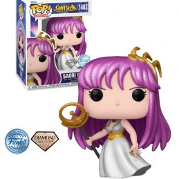 Funko Funko Pop N°1463 Les Chevaliers du Zodiaque (Saint Seiya) Saori Kido (Diamond) Edition Limitée