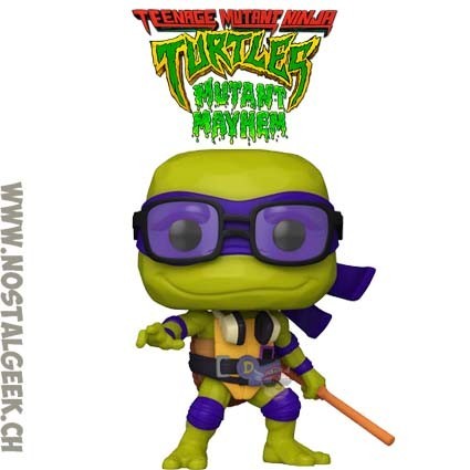 Funko Funko Pop N°1394 Tortues Ninja TMNT: Mutant Mayhem Donatello