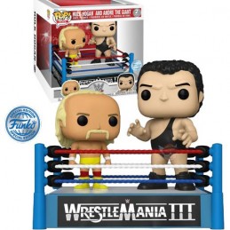 Funko Funko Pop WWE Wrestlemania 3 Hulk Hogan and Andre the Giant Edition Limitée