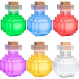 Paladone Minecraft Lampe Illuminating Collector Replica Potion Bottle 16 cm