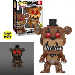 Funko Funko Pop N°111 Games Five Nights at Freddy’s Nightmare Freddy Phosphorescent Edition Limitée