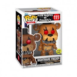 Funko Funko Pop N°111 Games Five Nights at Freddy’s Nightmare Freddy Phosphorescent Edition Limitée