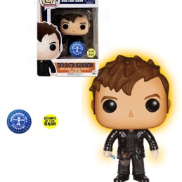 Funko Funko Pop N°319 Doctor Who Tenth Doctor Regeneration phosphoreszierend Vaulted Exklusive Vinyl Figur