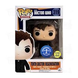 Funko Funko Pop N°319 Doctor Who Tenth Doctor Regeneration phosphoreszierend Vaulted Exklusive Vinyl Figur