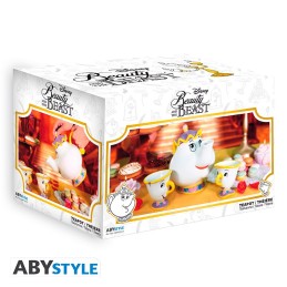 Disney Beauty And The Beast Teapot set - Mrs. Potts and Chip