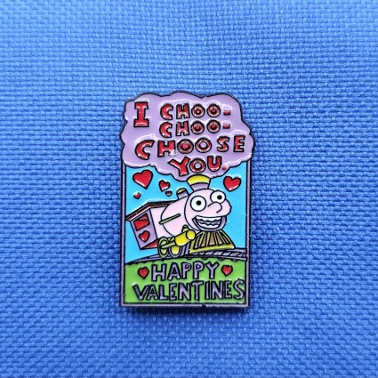 Simpsons Happy Valentines Pin's d'occasion (Loose)