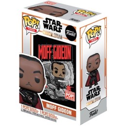 Funko Funko Pop Tees N°380 Star Wars: The Mandalorian T-shirt Taille L + Moff Gideon Phosphorescent Edition Limitée