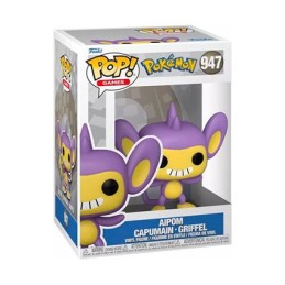 Funko Funko Pop Games N°947 Pokemon Aipom - Capumain - Griffel Vinyl Figur