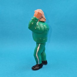 Hasbro WWF Catch Million Dollar Man Ted Dibiase (Green) Figurine Articulée d'occasion (Loose).