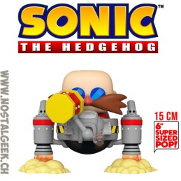 Funko Pop N°298 Rides 15cm Sonic the Hedgehog Dr. Eggman Vinyl Figur