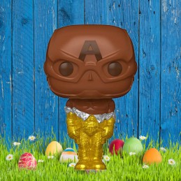 Funko Funko Pop N°1332 Marvel Captain America (Chocolate)