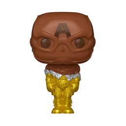 Funko Funko Pop N°1332 Marvel Captain America (Chocolate) Vinyl Figur