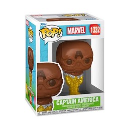 Funko Funko Pop N°1332 Marvel Captain America (Chocolate) Vinyl Figur