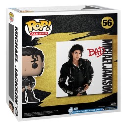 Funko Funko Pop N°56 Albums Rocks Michael Jackson Bad Vinyl Figur