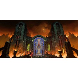 Doom Eternal Lingot Crucible Sword Stained Glass Edition Limitée