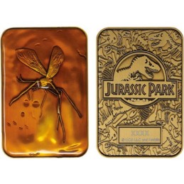 Jurassic Park Mosquito in Amber Metal Ingot Edition Limitée