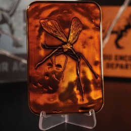 Jurassic Park Mosquito in Amber Metal Ingot Edition Limitée