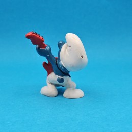 Schleich The Smurfs guitarist Smurf 1977 second hand Figure (Loose)