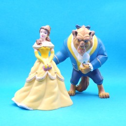 Disney Beauty and the Beast set of 2 Pre-owned Figures