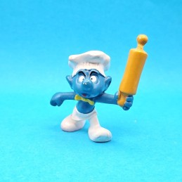 Schleich The Smurfs Smurf Cook Pastry Roller second hand Figure (Loose)