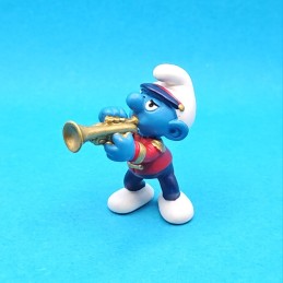 Schleich The Smurfs - Smurf Fanfare Trumpet second hand Figure (Loose)