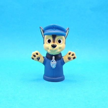 Paw Patrol Chase Puppet fingerused figure (Loose).