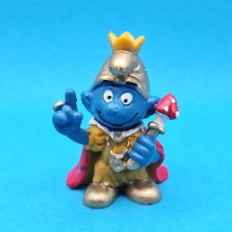 Schleich The Smurfs - King Smurf (Gold) second hand Figure (Loose)