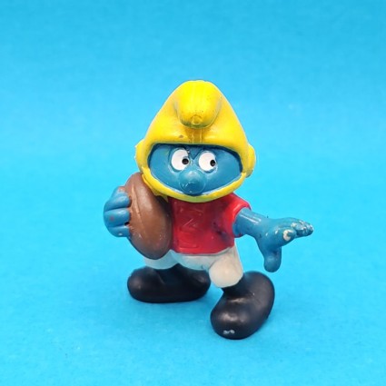 The Smurfs - Smurf Rugby second hand Figure (Loose)