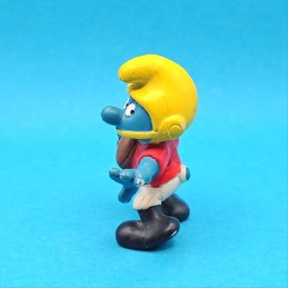 The Smurfs - Smurf Rugby second hand Figure (Loose)