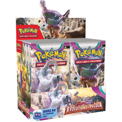 Pokémon - Booster EV02 (1 pièce) - Ecarlate et Violet 06 : Evolutions à Paldea