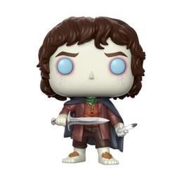 Funko Funko Pop! N°444 Le Seigneur des Anneaux Frodo Baggins (Frodon Sacquet) Chase Phosphorescent