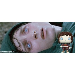 Funko Funko Pop! N°444 Le Seigneur des Anneaux Frodo Baggins (Frodon Sacquet) Chase Phosphorescent