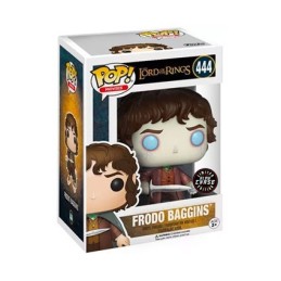 Funko Funko Pop! N°444 Le Seigneur des Anneaux Frodo Baggins (Frodon Sacquet) Chase Phosphorescent