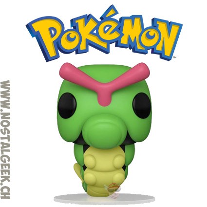 Funko Funko Pop N°848 Pokemon Caterpie - Chenipan - Raupy Vinyl Figur