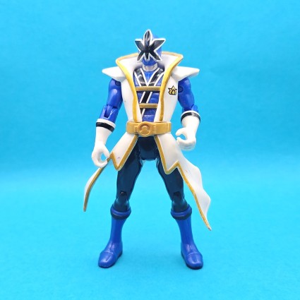 Bandai Power Rangers Super Samurai Blue Ranger Figurine d'occasion (Loose)