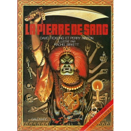 Un Livre dont vous êtes le héros La Pierre de Sang Livre Illustré d'occasion Rare