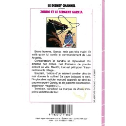 Zorro et le Sergent Garcia Livre d'occasion Bibliothèque Rose