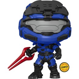 Funko Funko Pop N°21 Halo Infinite Spartan Mark V [B] with Blue Energy Sword Chase Edition Limitée