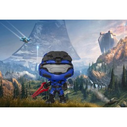 Funko Funko Pop N°21 Halo Infinite Spartan Mark V [B] with Blue Energy Sword Chase Edition Limitée