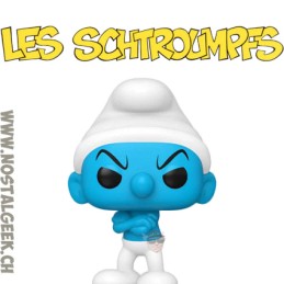 Funko Les Schtroumpfs Pop N°1518 Schtroumpf Grincheux (Grouchy Smurf)