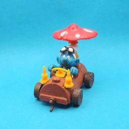 Les Schtroumpfs - Schtroumpf en voiture-champignon Figurine d'occasion  (Loose)