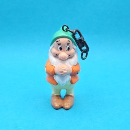 Disney Snow White and the Seven Dwarfs Happy used key ring (Loose)