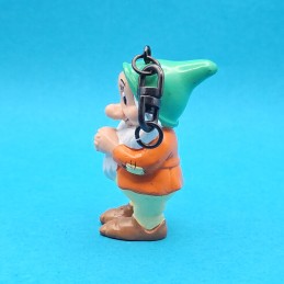 Disney Snow White and the Seven Dwarfs Happy used key ring (Loose)