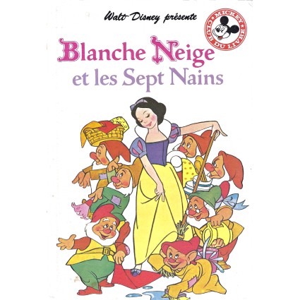 Disney Mickey Club du Livre Blanche Neige et les Sept Nains Gebrauchtbuch