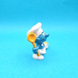 Schleich Smurfs - Chef Smurf with ladle and saucepan second hand Figure (Loose)