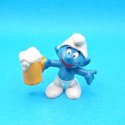 Schleich Smurfs - Smurf with Beer second hand Figure (Loose)